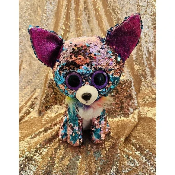 TY Flippables Toys Ty Flippables Yappy The Chihuahua Sequins